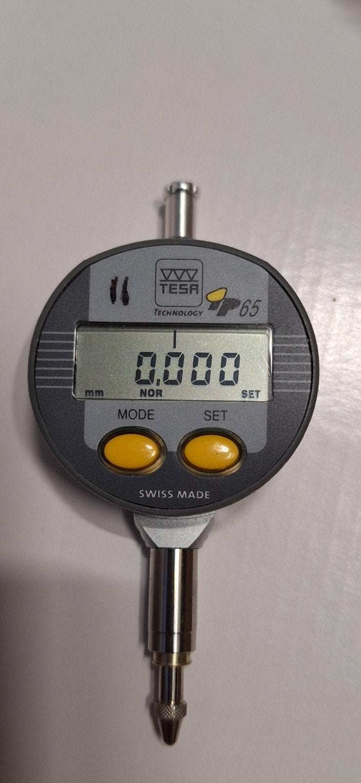 Digitale meetklok TESA 0,001 mm nauwkeurig IP67, Ophalen of Verzenden