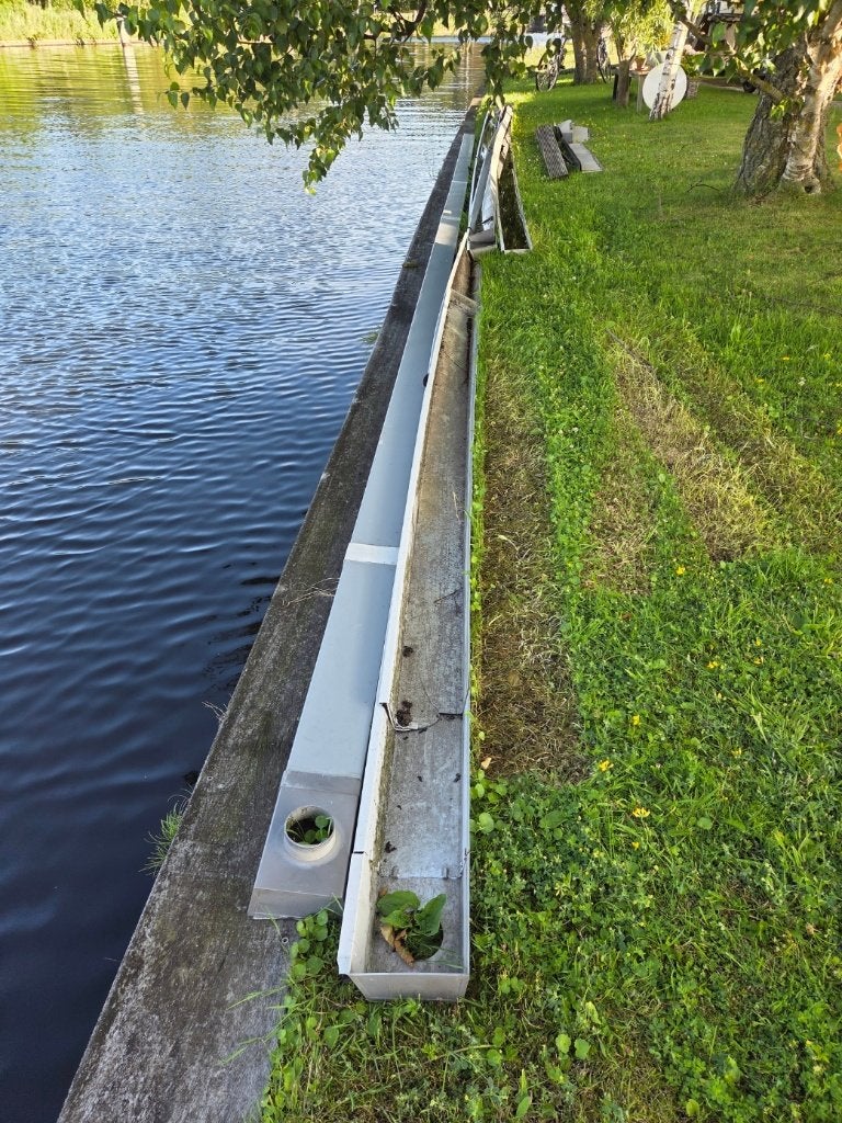 Dakgoot PVC gratis, Ophalen, Gebruikt, Pvc, 6 meter of meer
