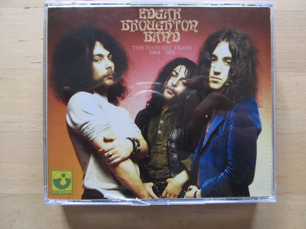 4CD Edgar Broughton Band The Harvest years 1969-1973, Cd's en Dvd's, Boxset, Hard Rock, Inclusief boekje, Ophalen of Verzenden