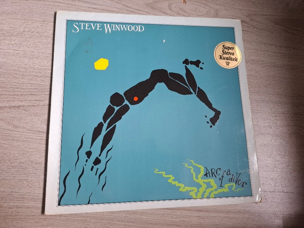 LP  Steve Winwood – Arc Of A Diver. (1980), Cd's en Dvd's, Vinyl | Rock, Gebruikt, Beschermende buitenhoes, Inclusief binnenhoes