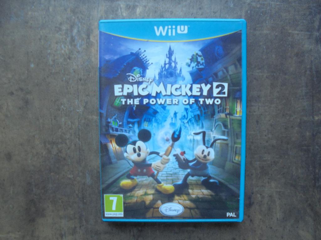 Disney Epic Mickey 2 The Power Of Two voor Wii U (ziefoto's), Avontuur en Actie, Gebruikt, 1 speler, Ophalen of Verzenden