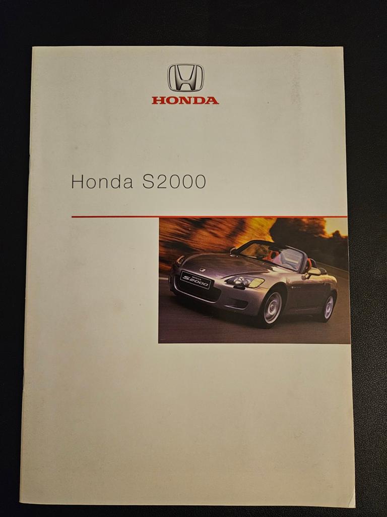 Brochure Honda S2000 2002, Ophalen of Verzenden, Zo goed als nieuw, Honda