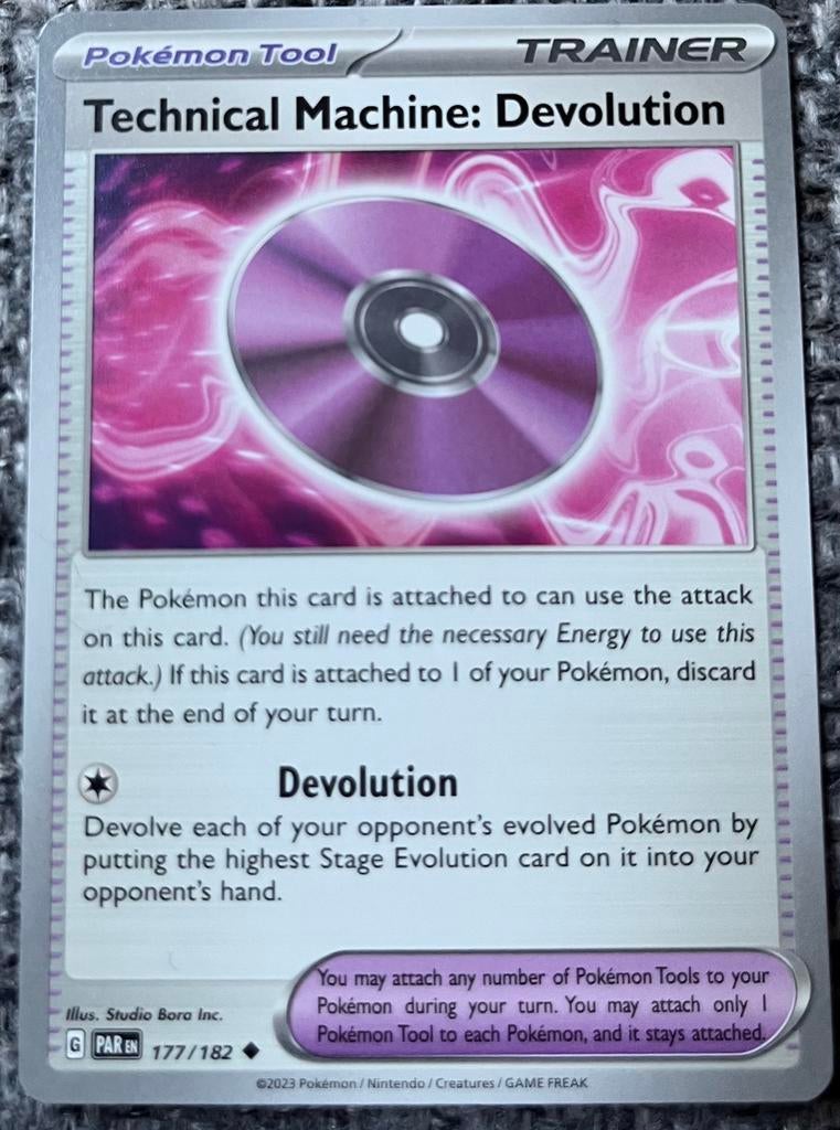 Trainerkaart van Technical Machine: Devolution •Paradox Rift, Verzenden, Nieuw, Losse kaart
