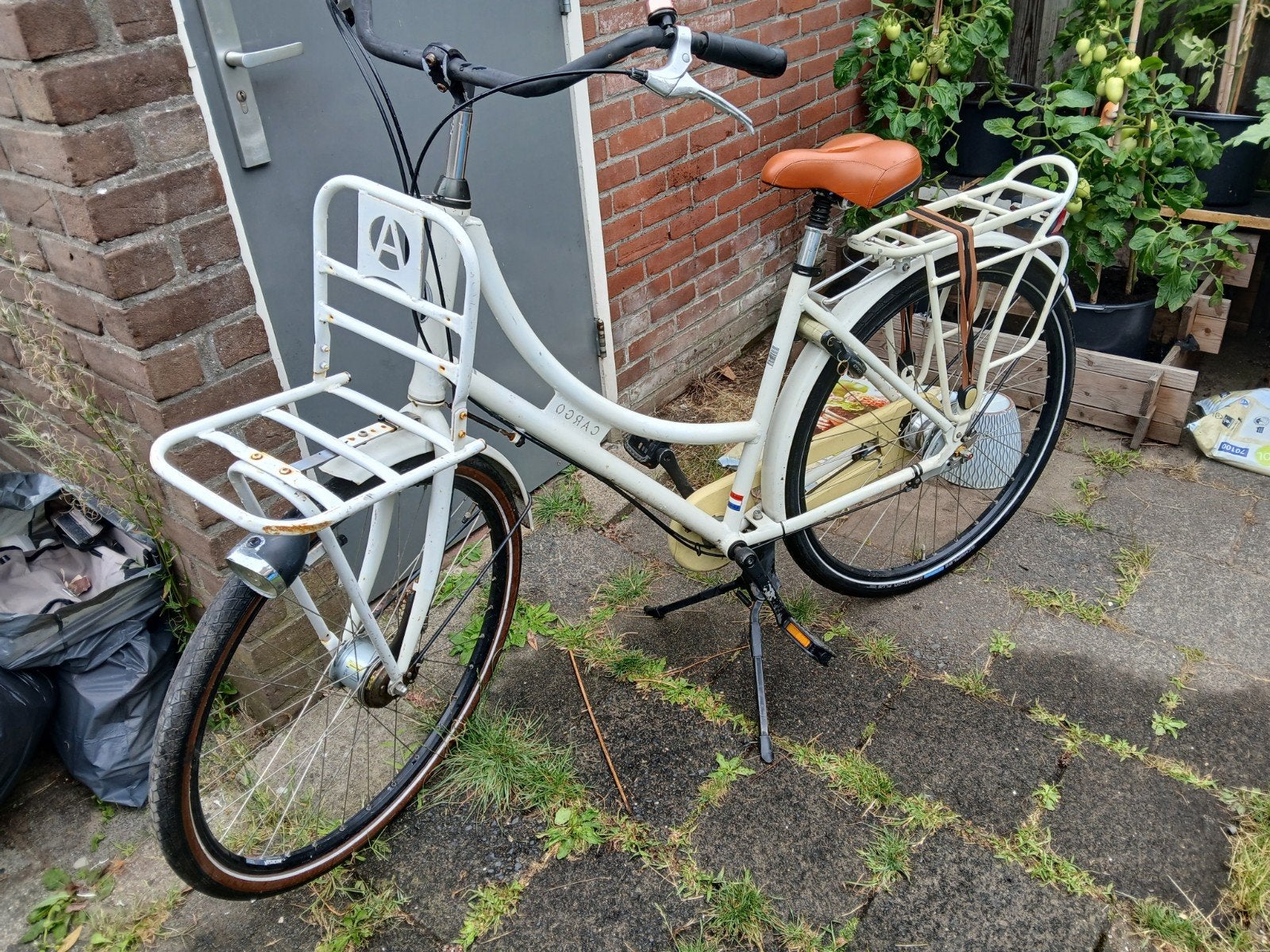 28 inch Cargo fiets - technisch in orde, kan liefde gebruik, Ophalen, Gebruikt, Overige merken