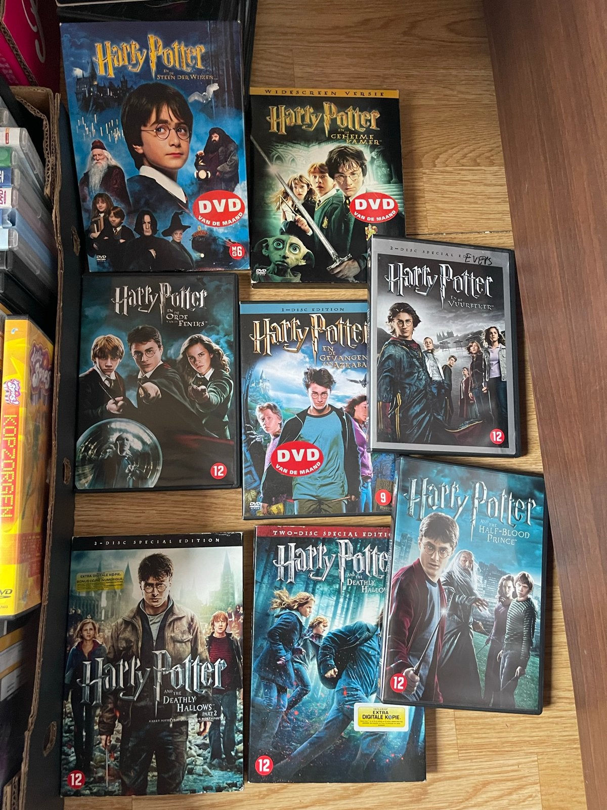 Harry Potter DVD Collectie - Complete Saga, Science Fiction en Fantasy, Ophalen of Verzenden, Overige formaten, Extra's