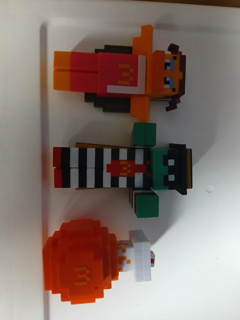 Macdonalds Minecraft Figuurtjes, Ophalen of Verzenden