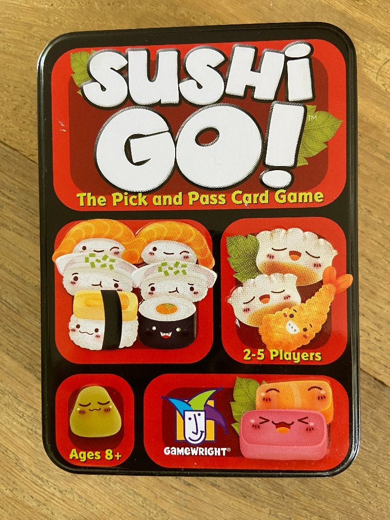 Sushi go - kaartspel, Vijf spelers of meer, Ophalen of Verzenden, Zo goed als nieuw, White Goblin Games