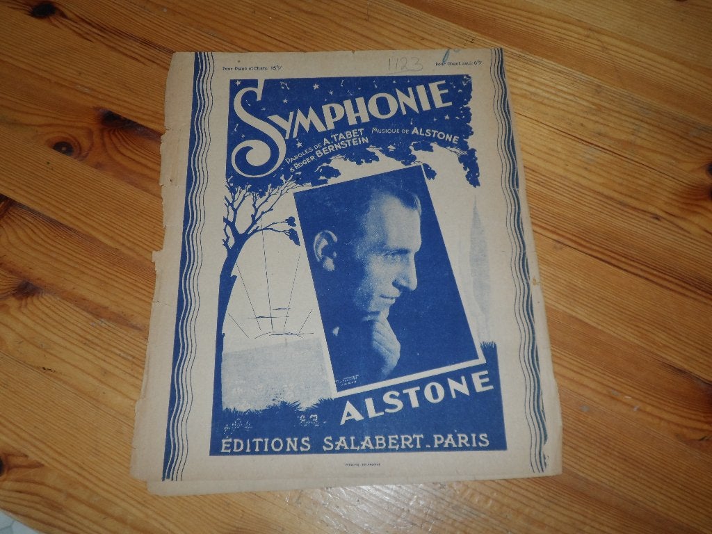 Alstone - symphonie  - Maya, Muziek en Instrumenten, Bladmuziek, Gebruikt, Gitaar, Ophalen of Verzenden, Artiest of Componist