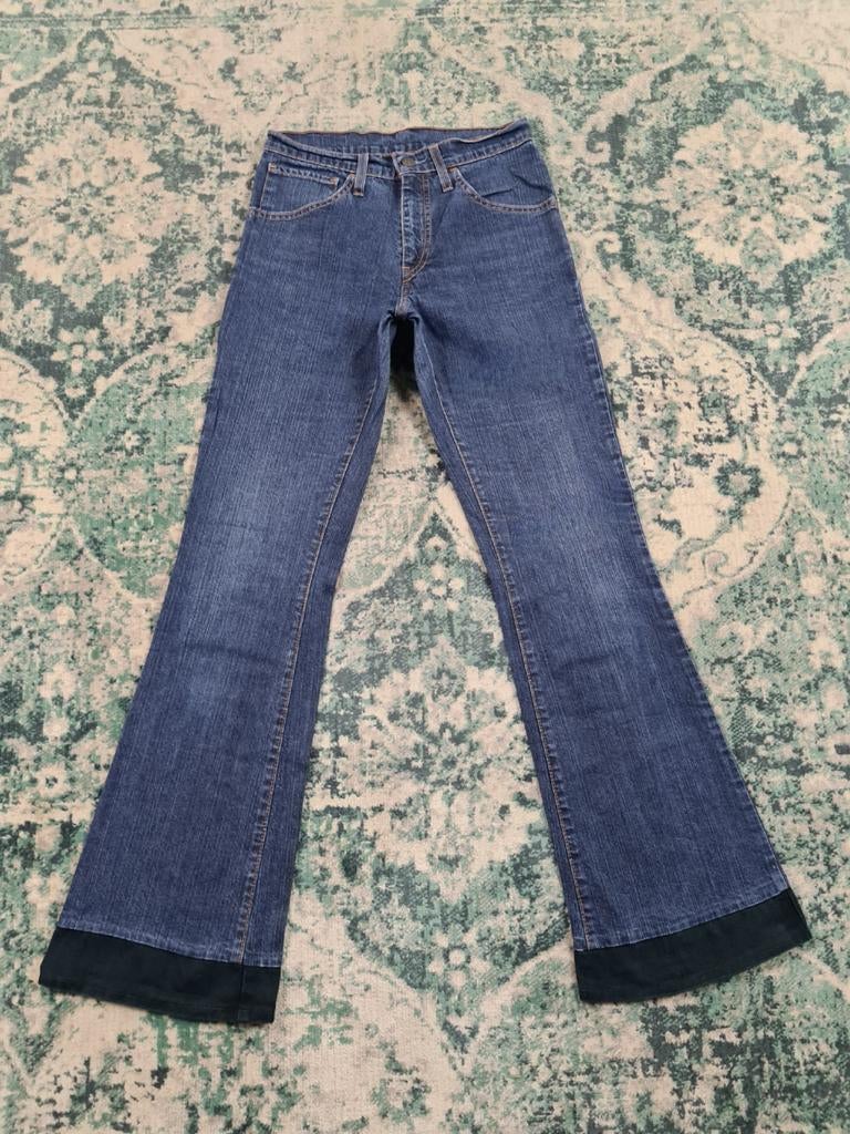 Levi’s Flare W26 L32 Dames Tulsi2632 Mid-rise, Blauw, Ophalen of Verzenden, Zo goed als nieuw, W27 (confectie 34) of kleiner