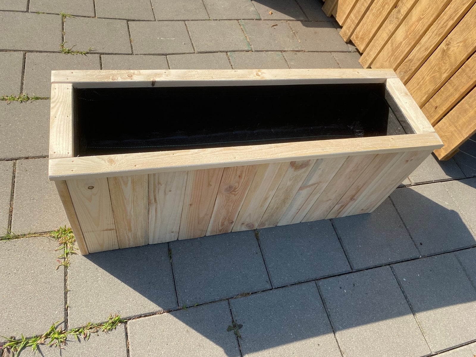 Te koop plantenbakken  25 euro per stuk, Ophalen, Rechthoekig, Hout