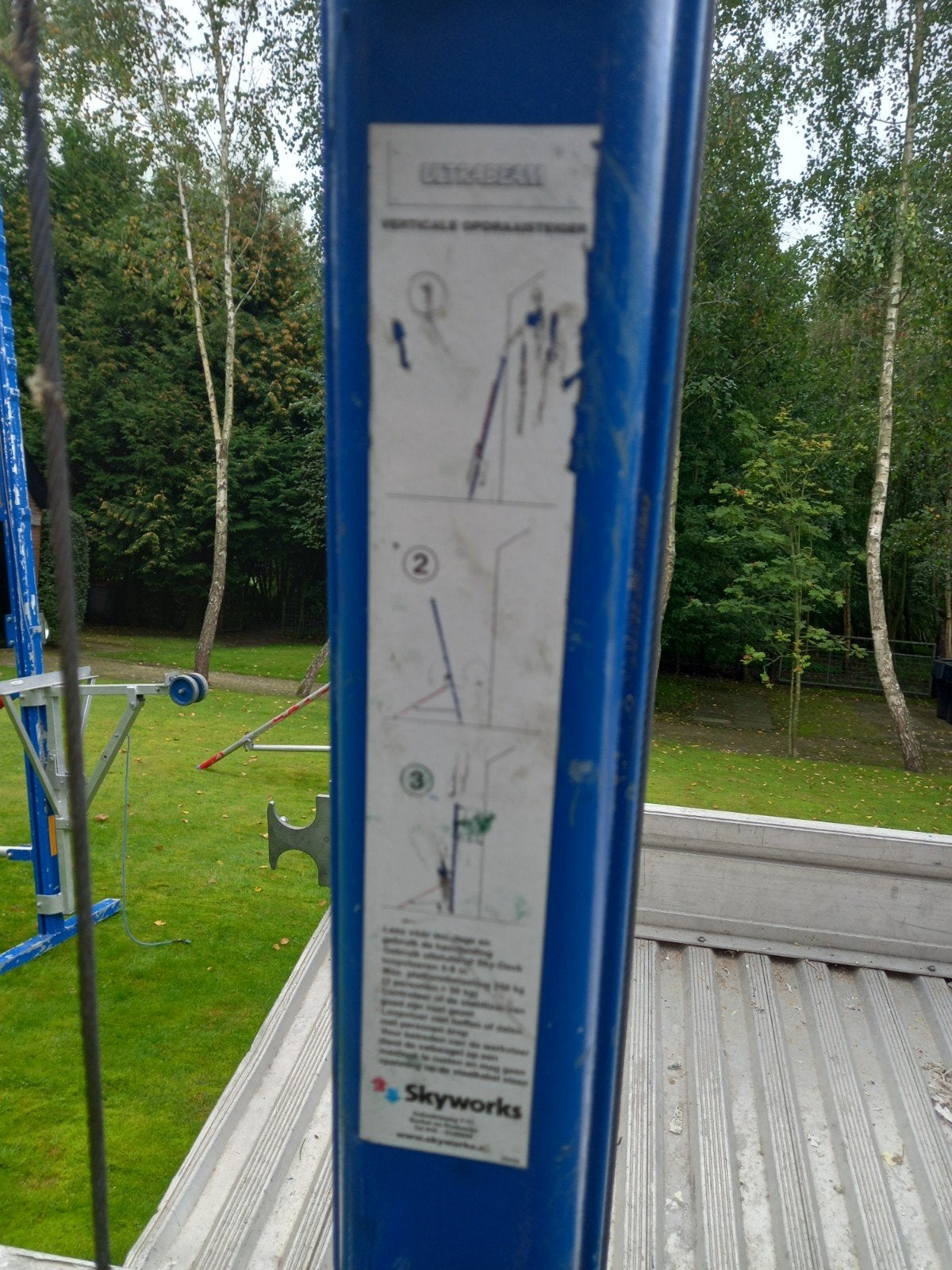 steiger steigers skyworks ladder