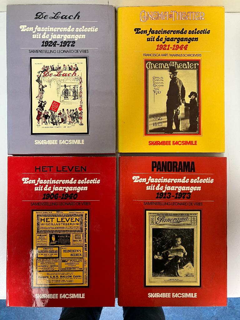 Skarabee Facsimile reeks, Boeken, Ophalen of Verzenden, Gelezen, Leonard de Vries/ Nico Polak