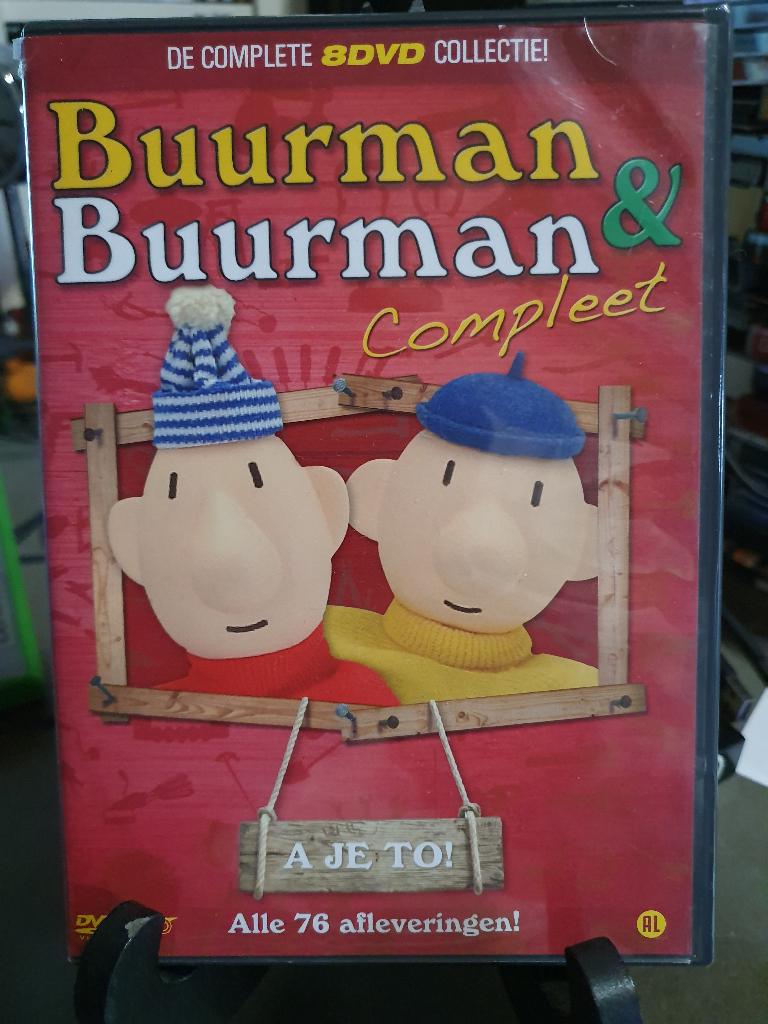 Buurman & buurman compleet - alle 76 afleveringen 8DVD, Cd's en Dvd's, Dvd's | Kinderen en Jeugd, Ophalen, Alle leeftijden, Poppen