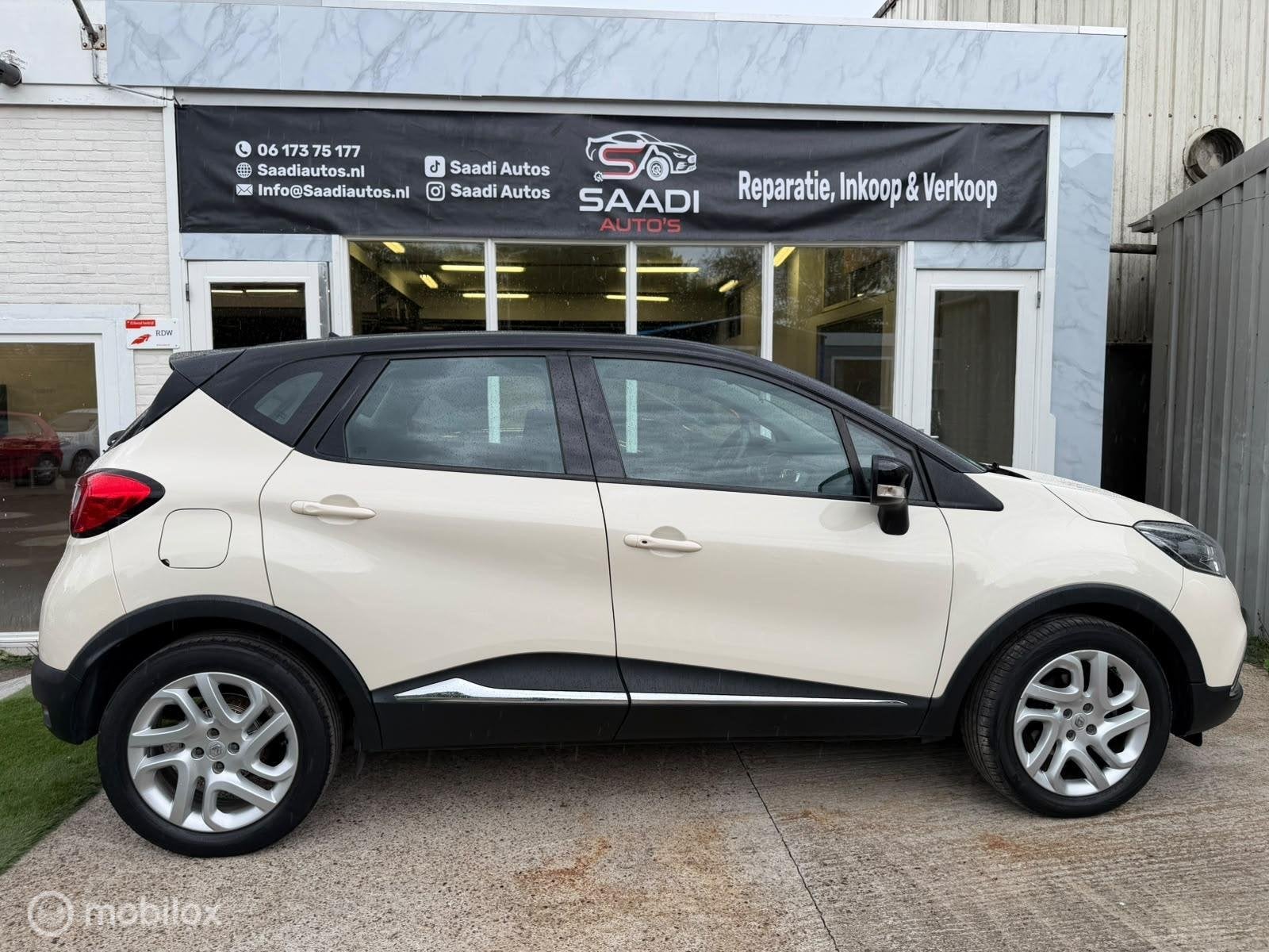 Renault Captur 1.2 TCe Helly Hansen Automaat Keyless, Euro 5, Stof, Zwart, 4 cilinders
