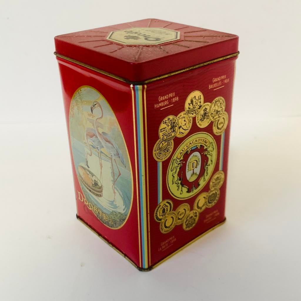 Vintage Droste Cacao Blik - 125 Jaar Jubileum Editie, Verzamelen, Blikken, Ophalen of Verzenden, Zo goed als nieuw, Overige, Droste