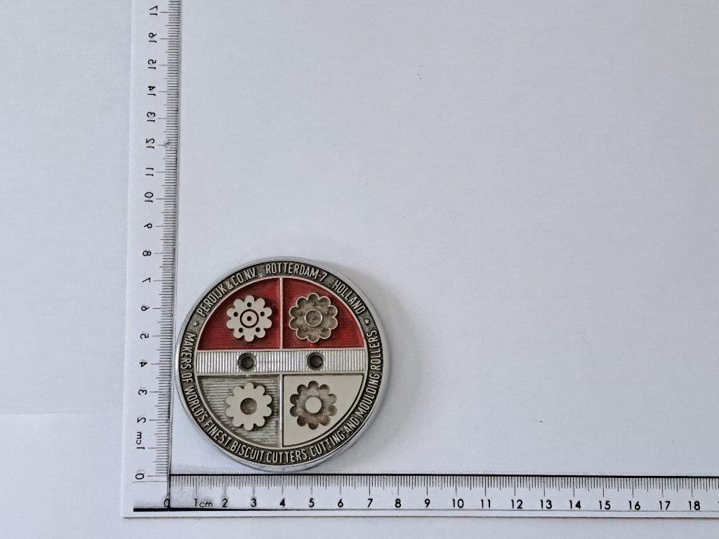 Perdijk & Co. B.V. Rotterdam metalen penning, Ophalen of Verzenden, Zo goed als nieuw, Overige typen