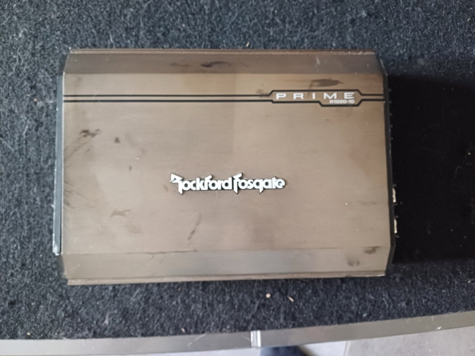 Autoversterker rockford fosgate, Auto diversen, Ophalen of Verzenden, Gebruikt