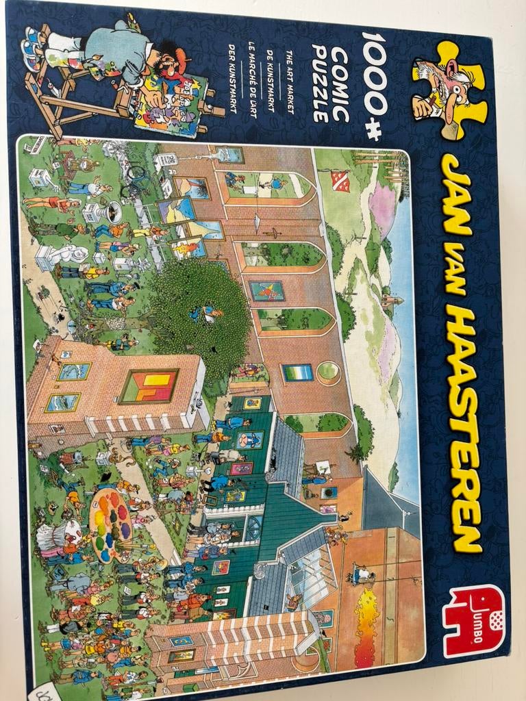 Jan van Haasteren puzzel 1000 stukjes, Ophalen, 500 t/m 1500 stukjes, Zo goed als nieuw