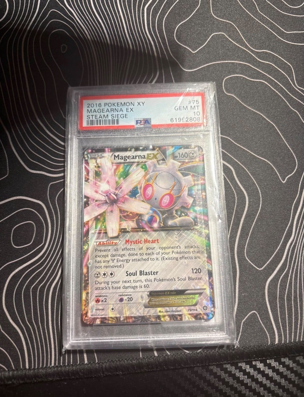 Pokemon Magearna EX PSA 10 Gem Mint, Ophalen of Verzenden, Zo goed als nieuw, Losse kaart