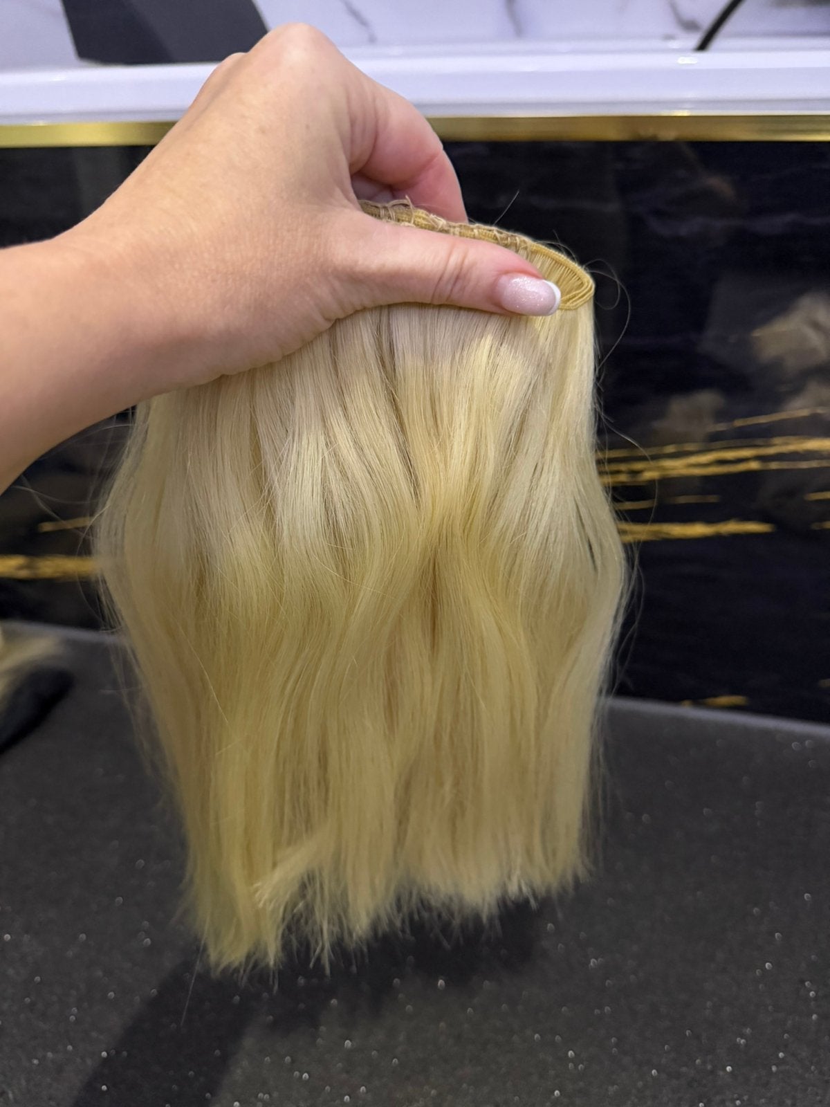 Weave extensions, Ophalen of Verzenden, Zo goed als nieuw, Pruik of Haarverlenging