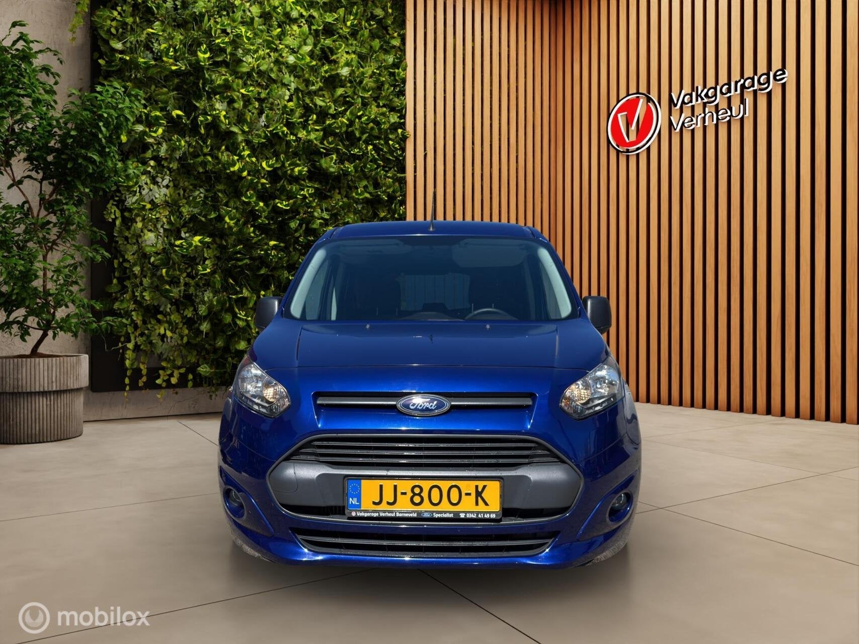 Ford Tourneo Trend Compact|Oprijplaat|Rolstoel, Stof, Euro 6, Met garantie (alle), Blauw