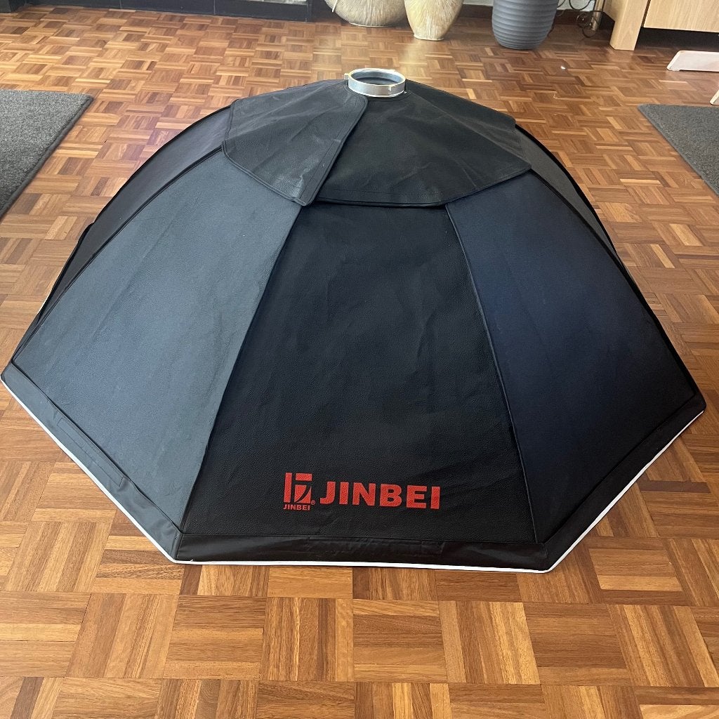 Jinbei Softbox Octa 1m30-1m40! mét binnen- en buitendiffuser, Ophalen, Zo goed als nieuw, Overige merken, Overige typen