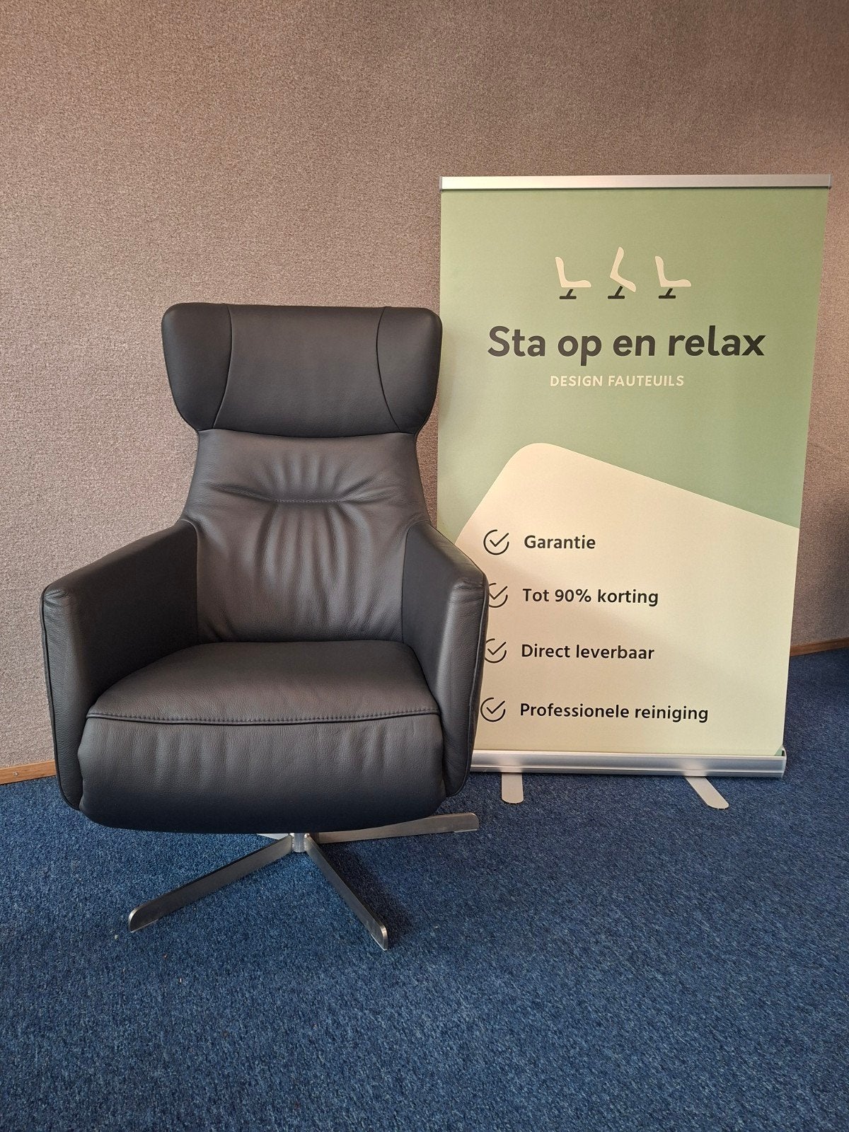 Sta op relax fauteuil Prominent Als nieuw Op accu 🔋