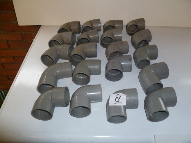 18 HAAKSE BOCHTEN VAN 50 MM, Ophalen, Nieuw