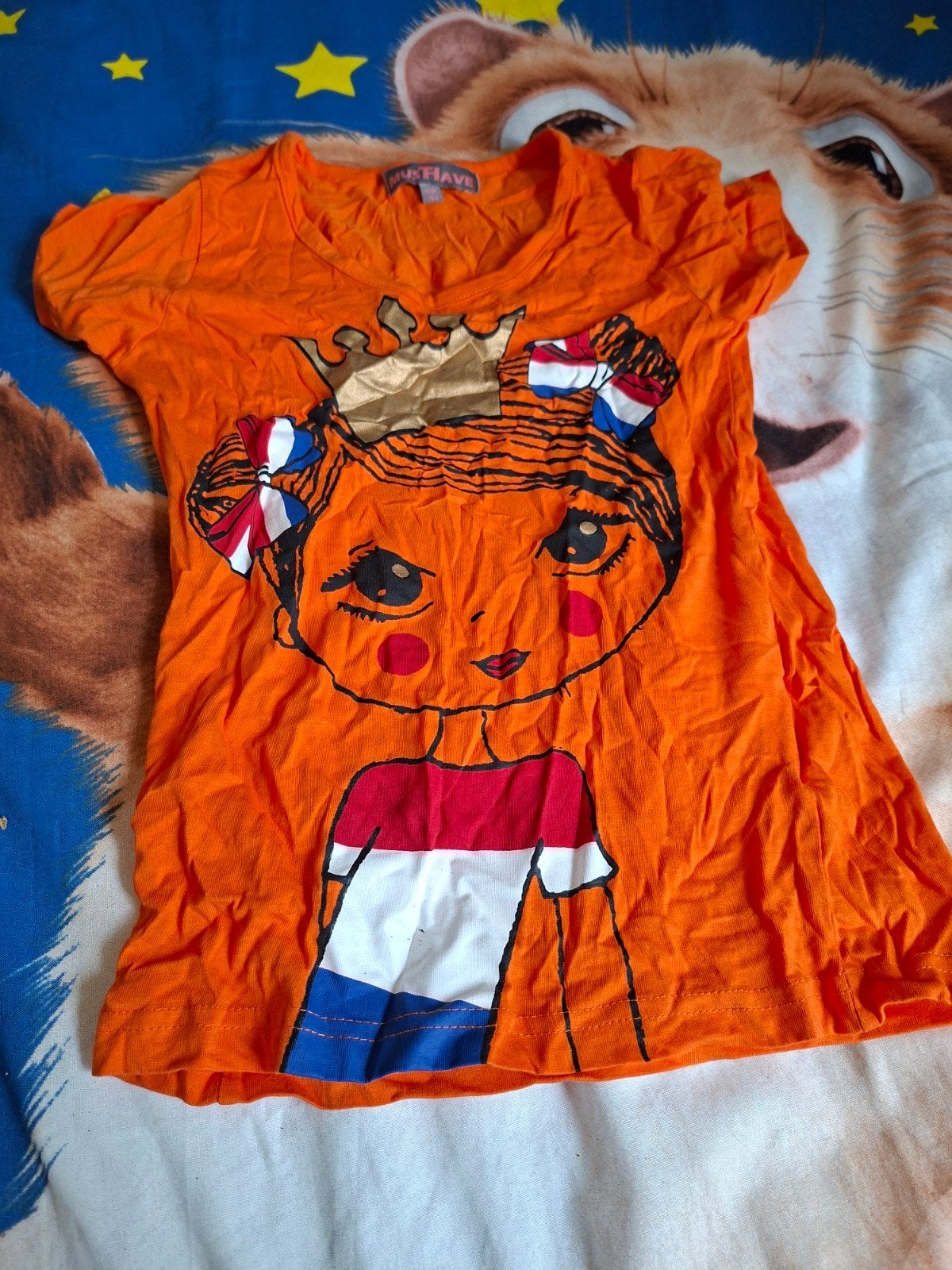 Nieuw Oranje Shirt Maat 146/152, Ophalen of Verzenden