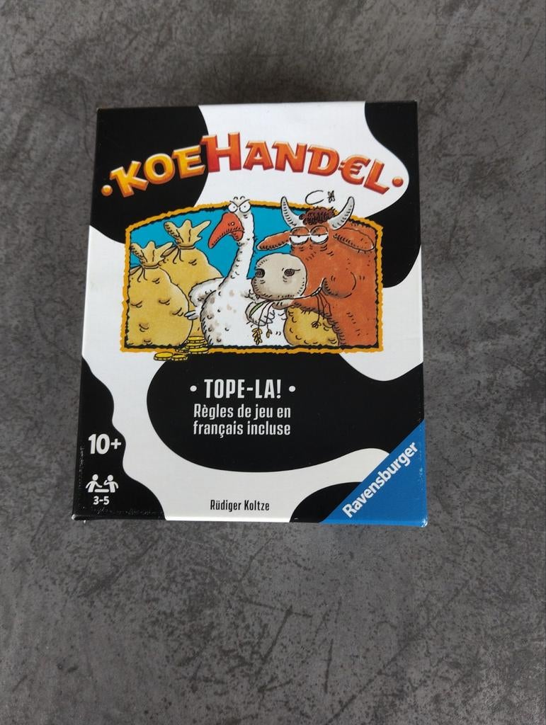 Koehandel, als nieuw, Verzamelen, Speelkaarten, Jokers en Kwartetten, Ophalen of Verzenden, Zo goed als nieuw, Speelkaart(en)