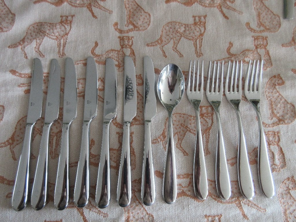 Alessi Milano div. Delen, Gebruikt, Alessi, Los bestek, Ophalen of Verzenden