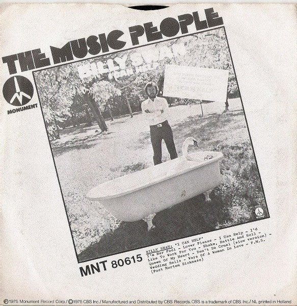 Billy swan - im her fool, Gebruikt, 7 inch, Ophalen of Verzenden, Pop