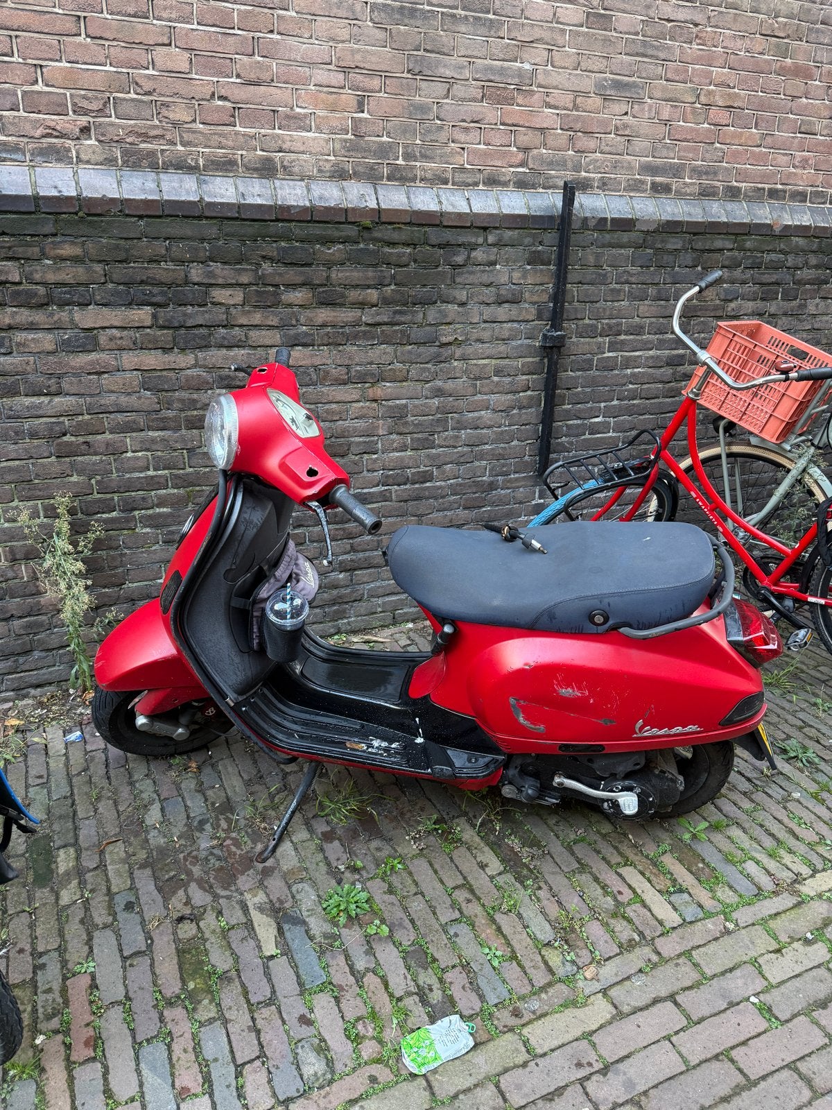 Vespa LX 80cc 4-takt Quattro – Opknapper – €250, Ophalen, Gebruikt, Maximaal 45 km/u, Benzine