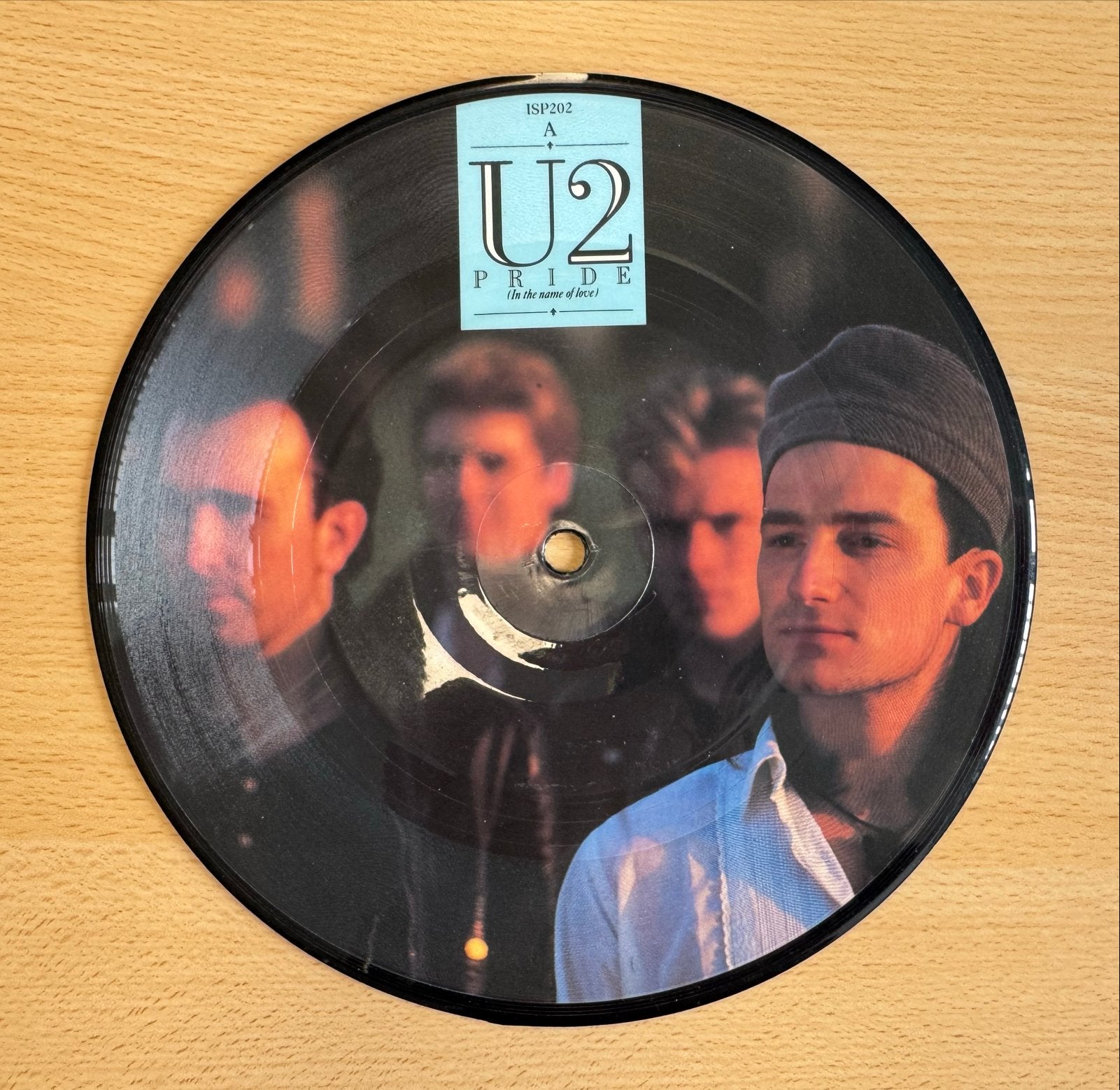 U2 - Pride (In the Name of Love) Picture Disc 7 inch, Cd's en Dvd's, Rock, Gebruikt, Verzenden, 7 inch