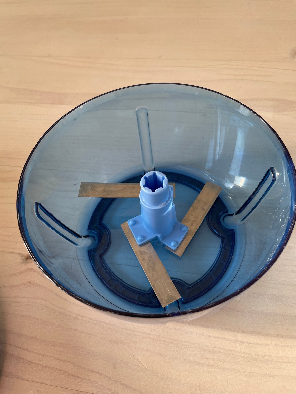 Tupperware Quick Chef blauw, Verzenden, Zo goed als nieuw, Vaatwasserbestendig, Minder dan 1 liter