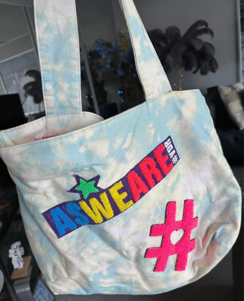 VDR , schoudertas , canvas, Sieraden, Tassen en Uiterlijk, Tassen | Damestassen, Ophalen of Verzenden, Zo goed als nieuw, Overige kleuren