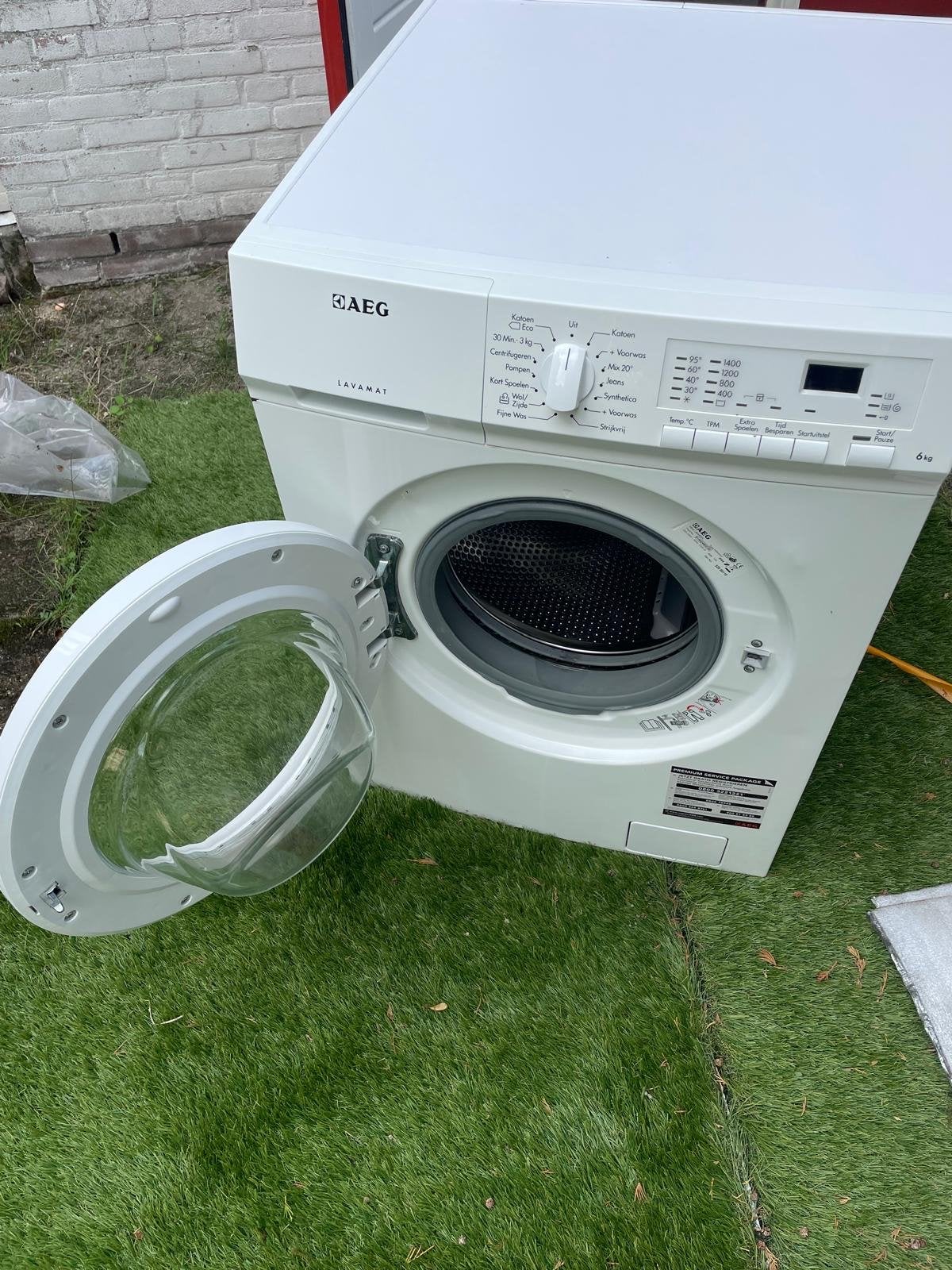 AEG Lavamat Wasmachine - Kort Gebruikt, Zo Goed als Nieuw, Ophalen of Verzenden, Zo goed als nieuw, Voorlader, Kort programma