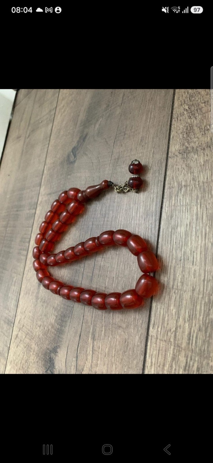 Zeer mooie faturan tesbih ge, Sieraden, Tassen en Uiterlijk, Antieke sieraden, Ophalen of Verzenden, Overige materialen