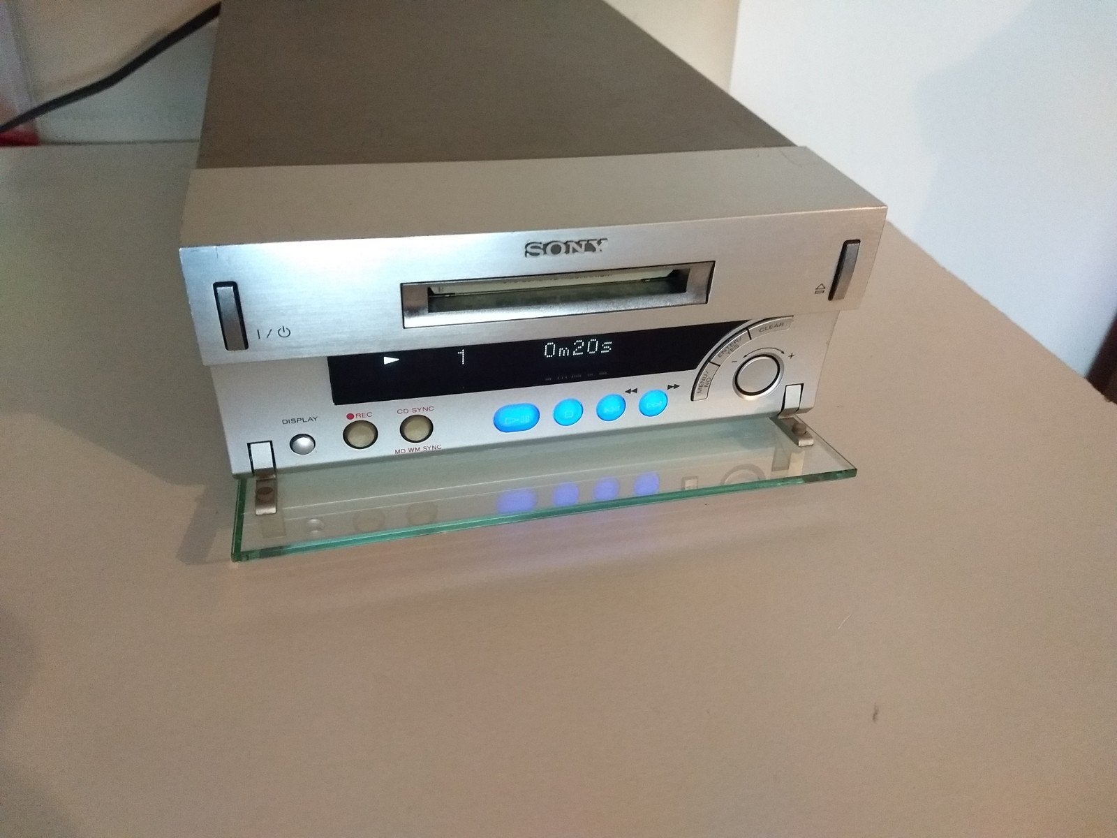 goede Sony minidiscs speler MDS-SD1, Ophalen, Minidisc-speler