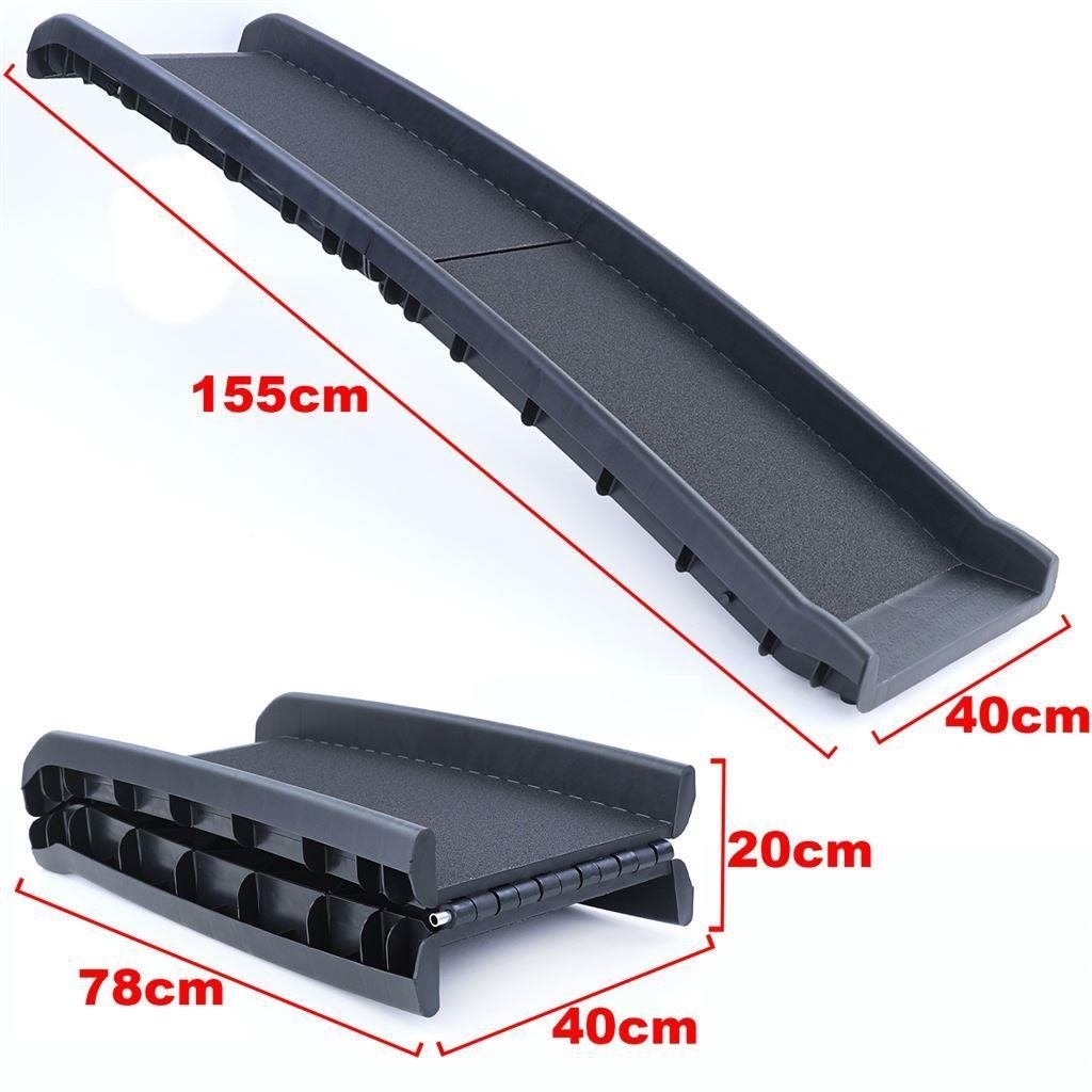 Loopplank Hond Auto Inklapbaar Met Antislip 155 x 40 Tot 90K, Verzenden, Automotive Parts, A.parts@hotmail.nl, Trasmolenlaan 12 3447 GZ Woerden