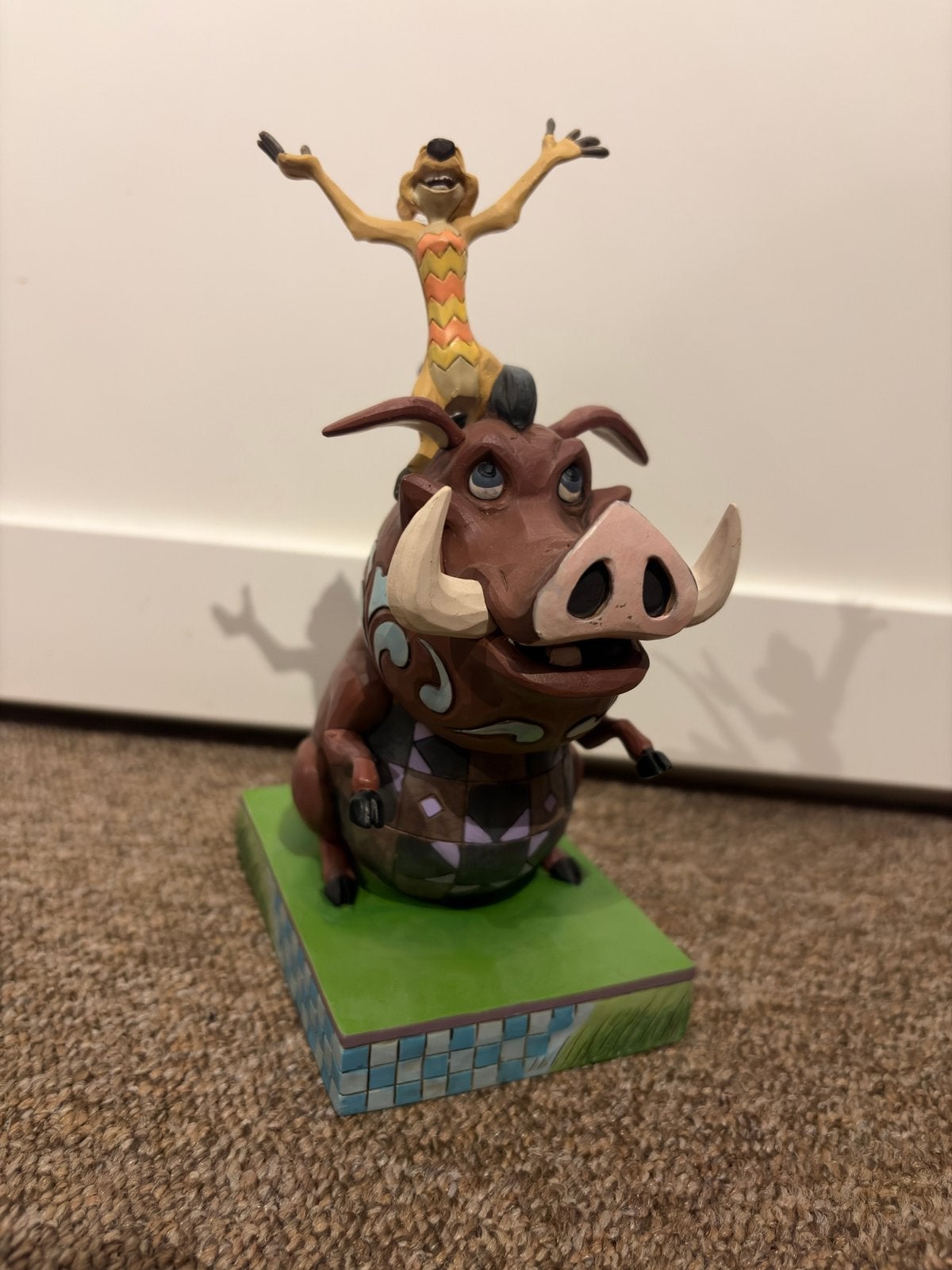 Jim shore lion king disney, Ophalen of Verzenden, Zo goed als nieuw, Dier