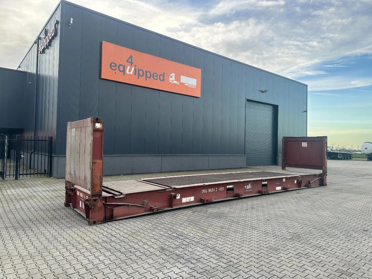 CIMC 40FT FLATRACK FLUSH FOLDING / CSC: 10/2027 / 5x availab