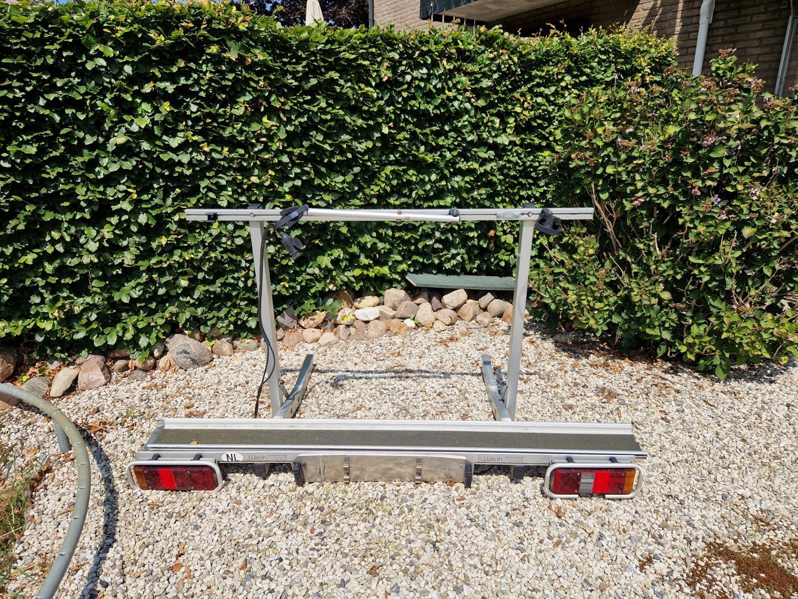 Weih scooterdrager, Ophalen, Gebruikt