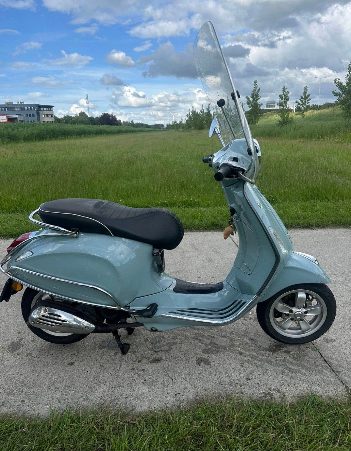 Vespa Primavera, Fietsen en Brommers, Scooters | Vespa, Gebruikt, Overige modellen, Maximaal 45 km/u, Benzine, Ophalen