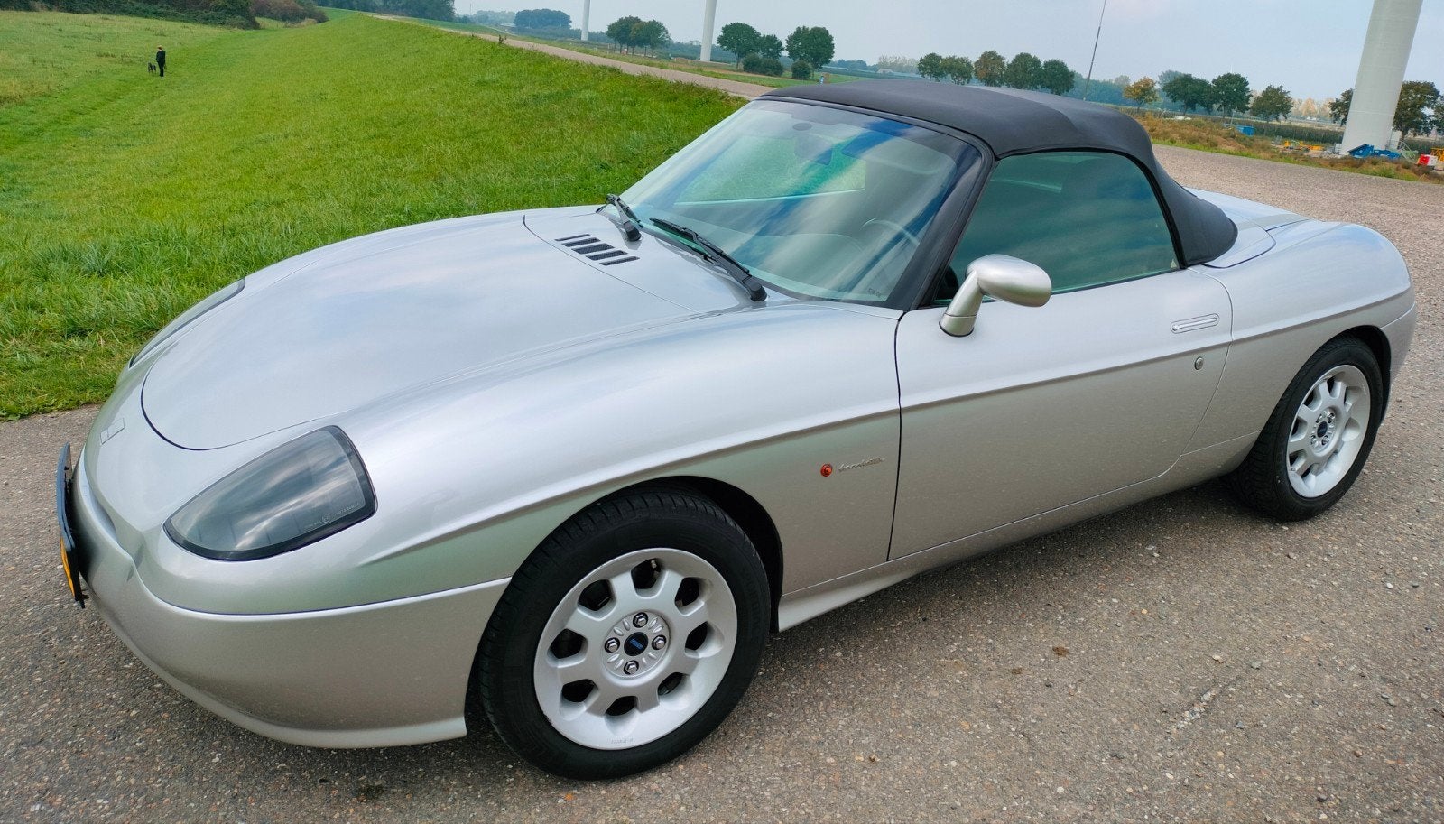 nette Fiat BARCHETTA 1.8 16V 1999 topstaat, Auto's, Voorwielaandrijving, 40 €/maand, 4 cilinders, Cabriolet