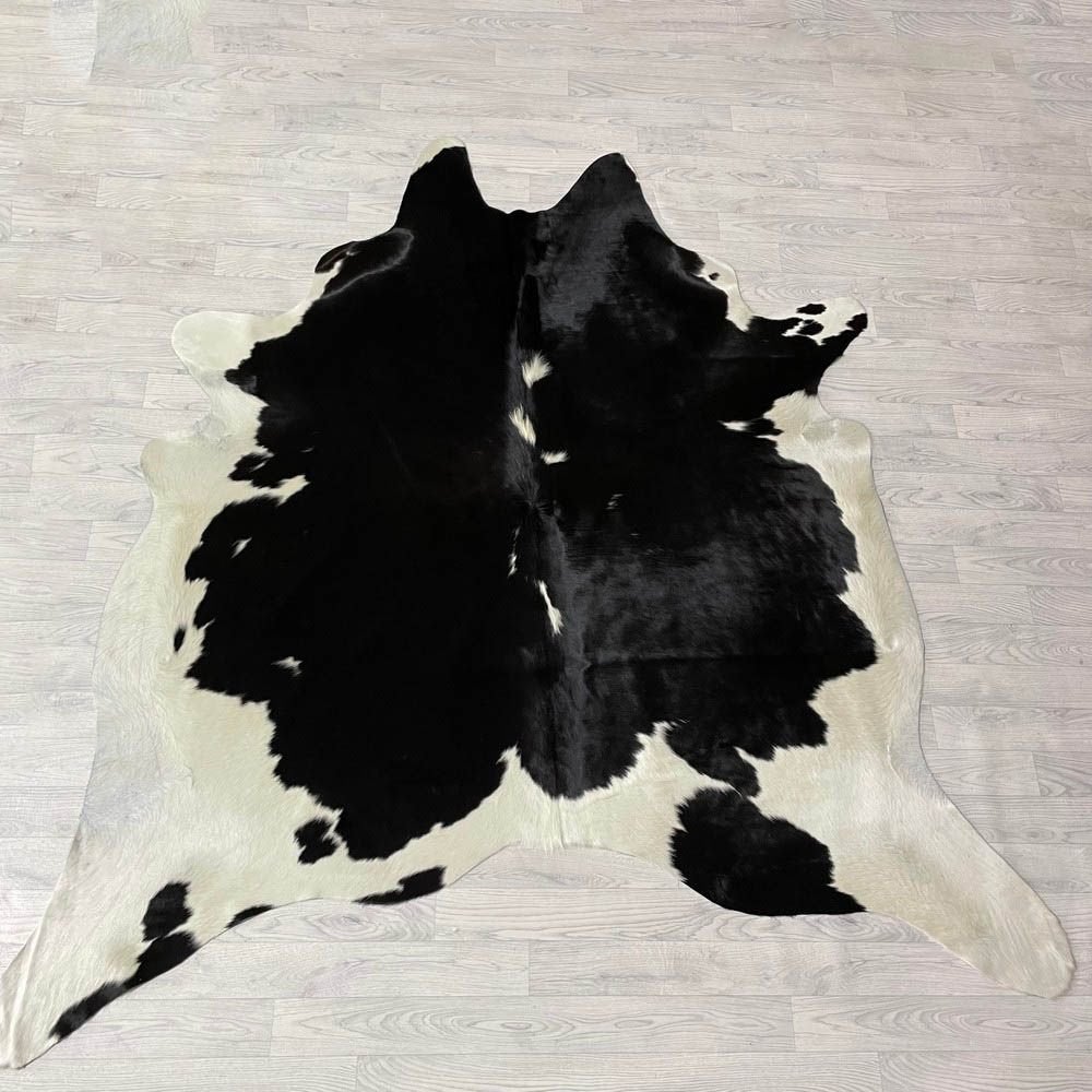 Koeienhuid zwart wit bruin 205x210cm | Lederstore, Landelijk, modern, Scandinavisch, industrieel, 200 cm of meer, Overige vormen