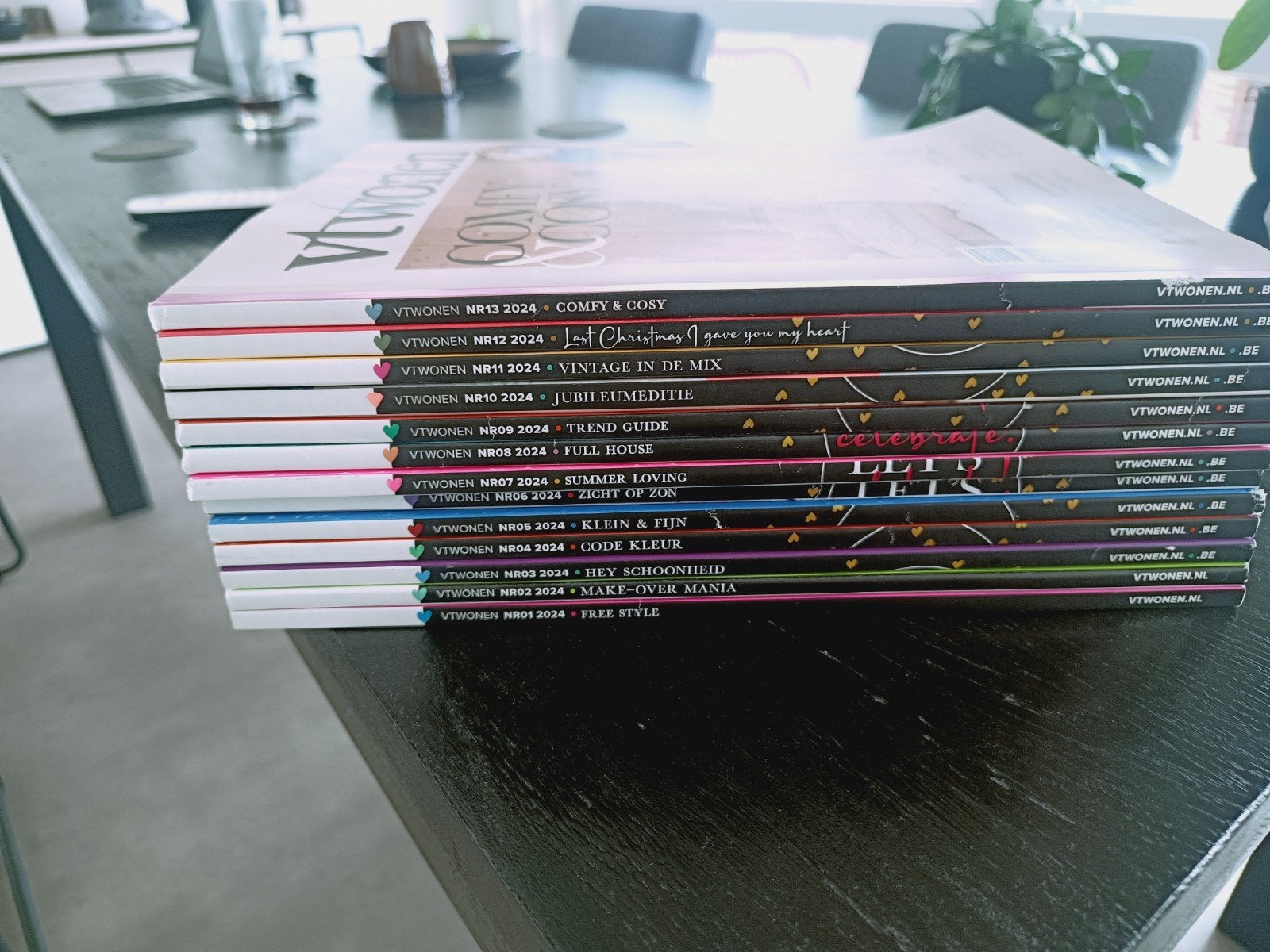 72 x VT Wonen tijdschriften 2019t/m 2024, Boeken, Ophalen, Zo goed als nieuw, Interieur en Design