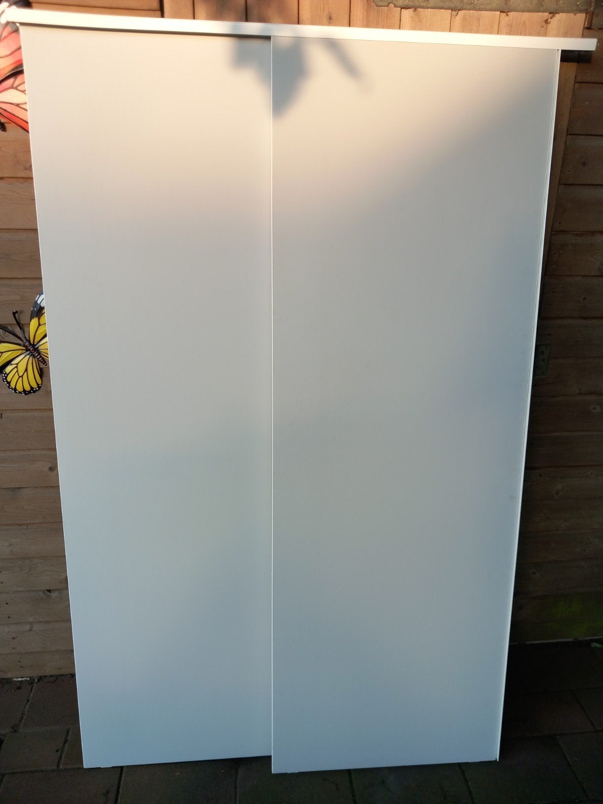 4 IKEA Platsa Skatval Schuifdeuren - Lichtgrijs (2 sets), Ophalen, Overige materialen, Gebruikt, 100 tot 150 cm