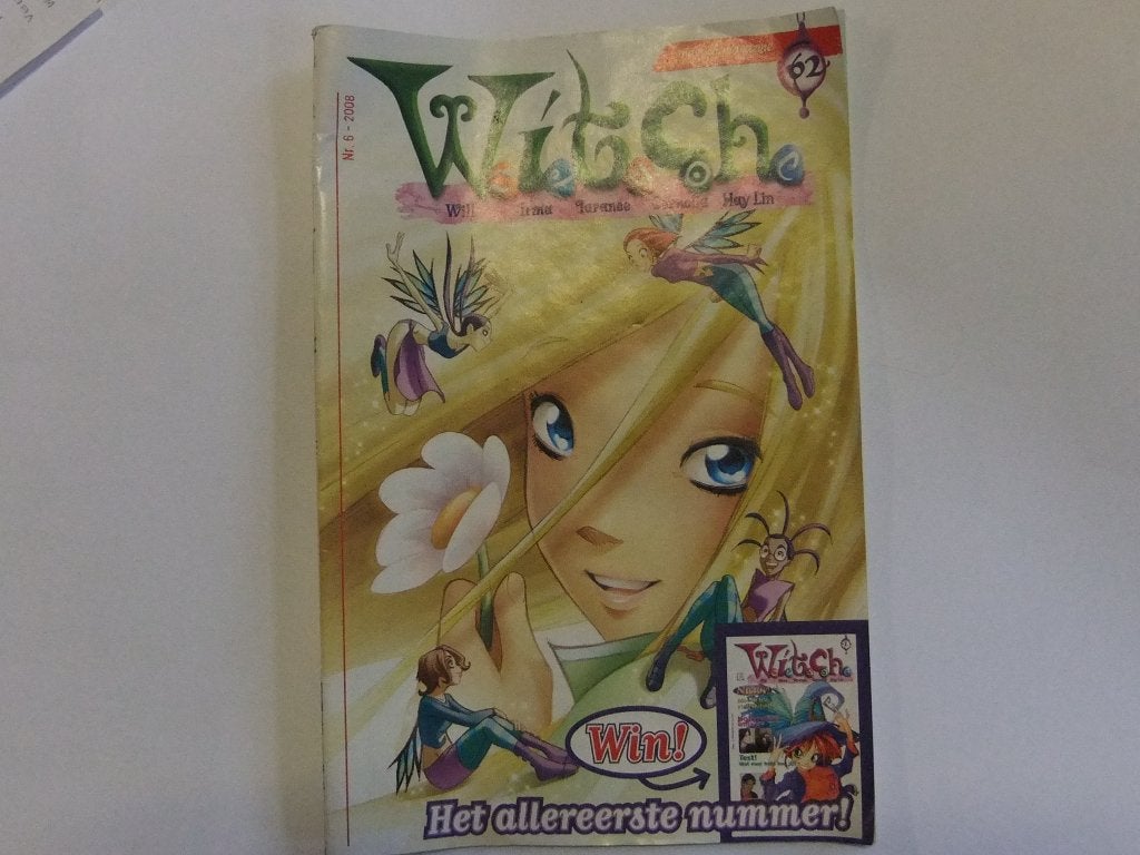 W.I.T.C.H. magazine nr 62, Eén stripboek, Verzenden, Gelezen