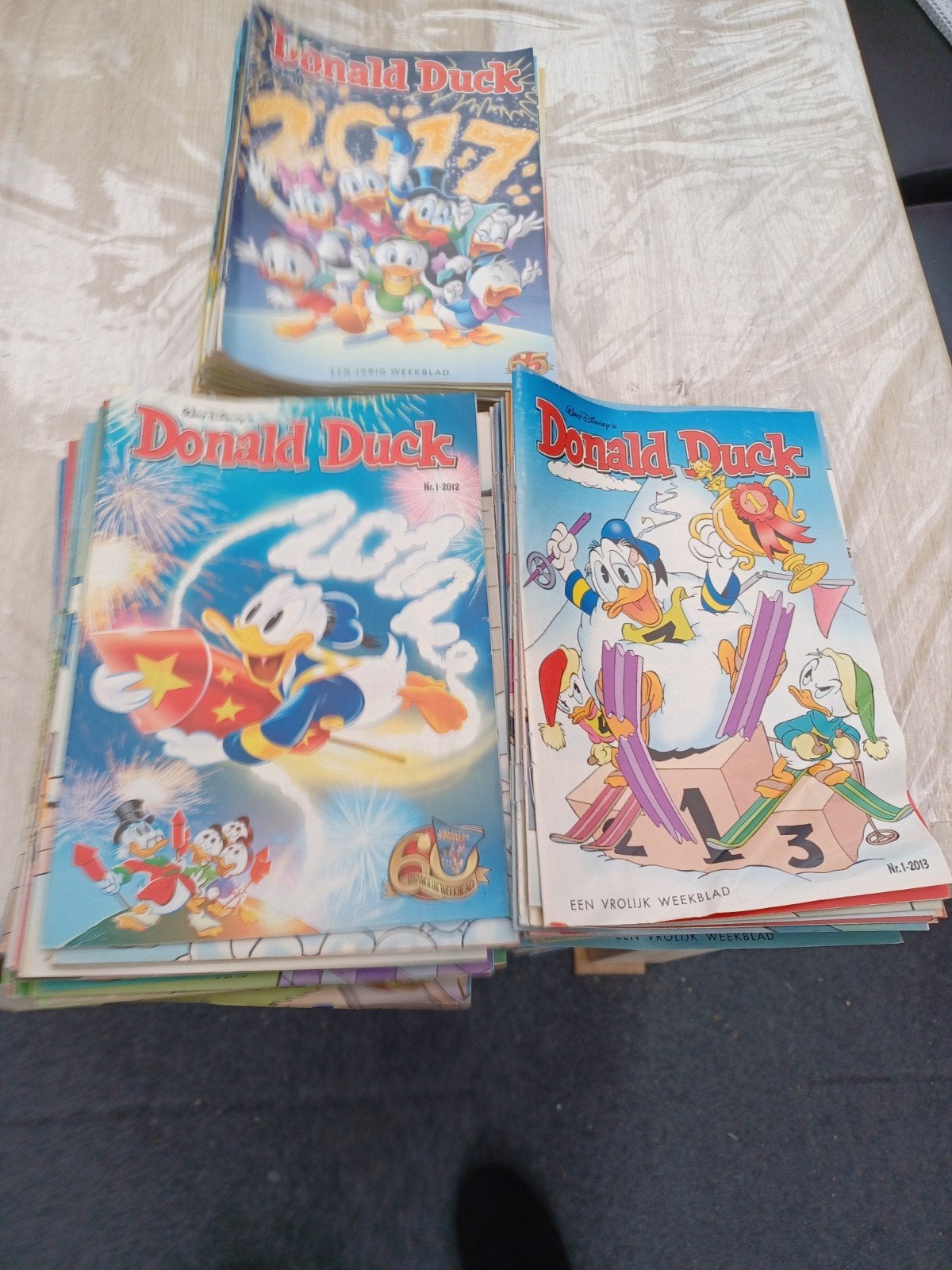 donald duck jaargangen, Complete serie of reeks, Ophalen of Verzenden, Gelezen